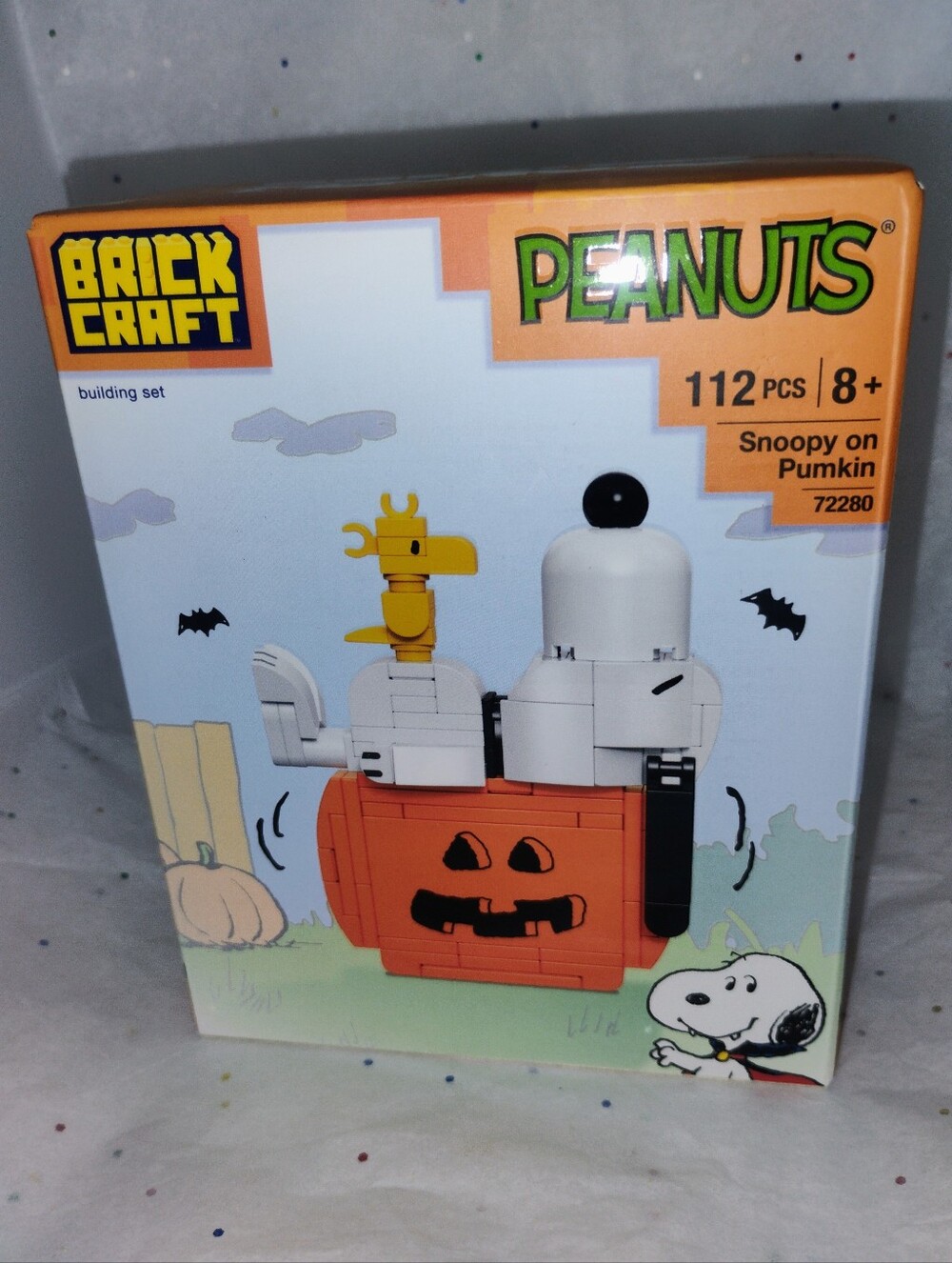 NEW BRICKCRAFT HALLOWEEN SNOOPY DIY SET